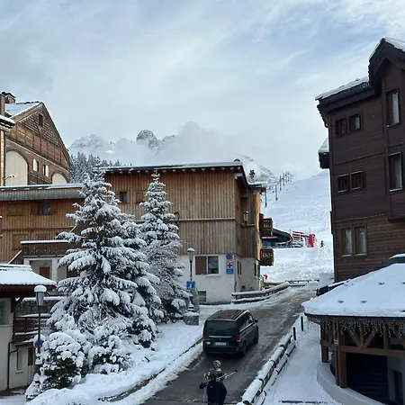 Ferienwohnung Les Loups Blancs Courchevel Exterior foto